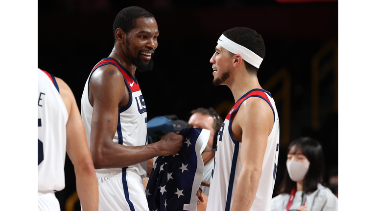 United States v France Men's Basketball - Olympics: Day 15