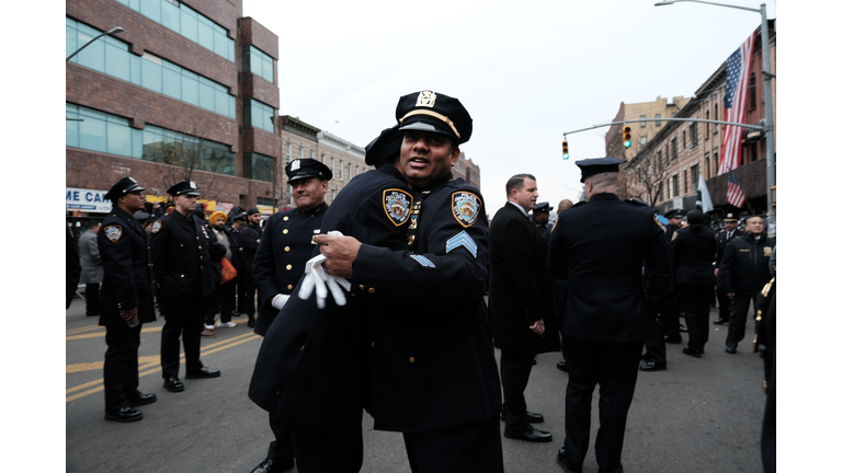Funeral Held For Slain NYPD Officer Adeed Fayaz In Brooklyn