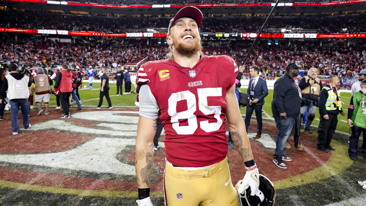 Watch: George Kittle's tribute song about his 49ers teammates at