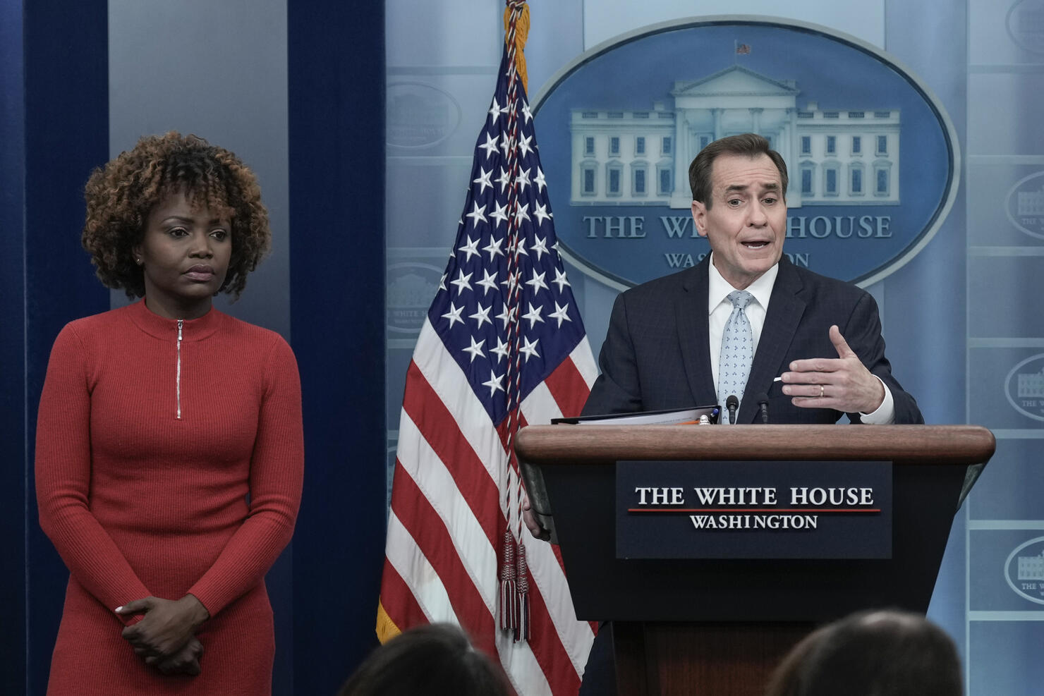 White House Press Secretary Karine Jean-Pierre Holds Daily Media Briefing