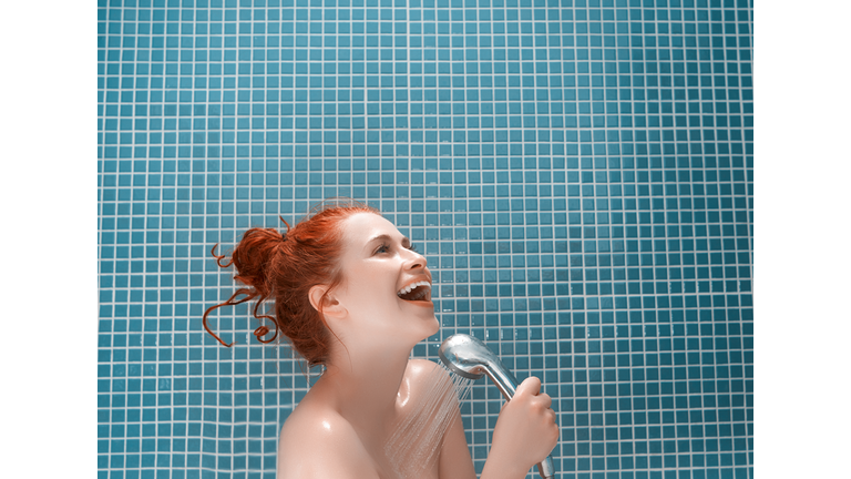 total relax in the shower