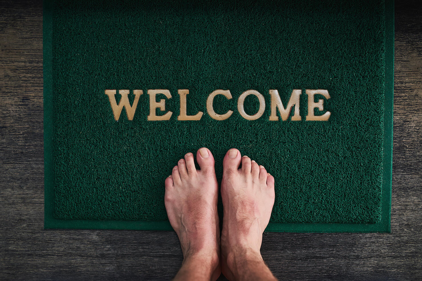 Home is where you can kick off your shoes