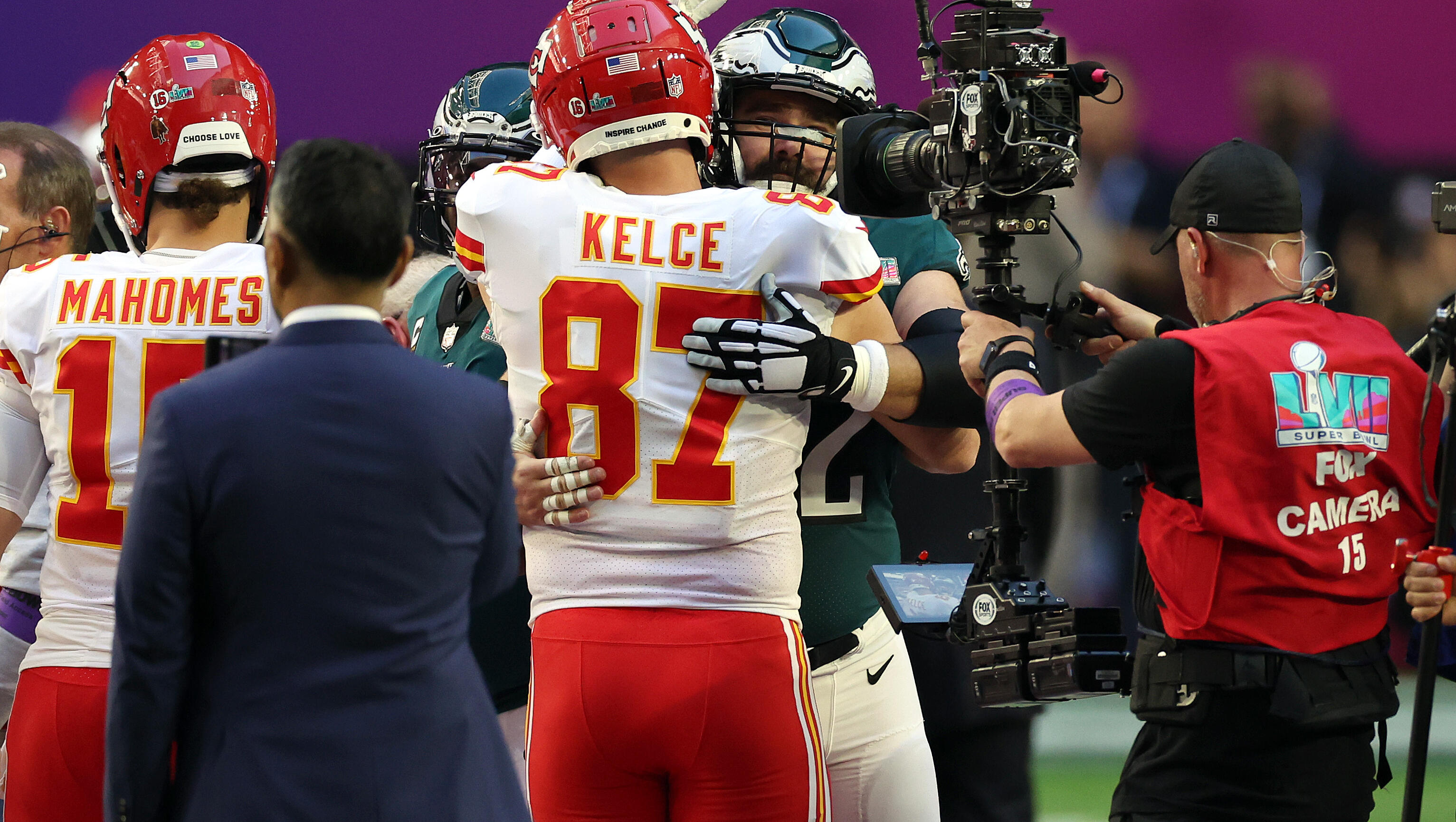 Jason & Travis Kelce After The Super Bowl Is Brotherly Love At Its Finest!