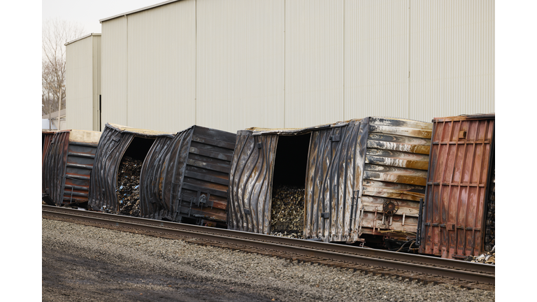 Environmental And Health Concerns Grow In East Palestine, Ohio After Derailment Of Train Cars Containing Hazardous Material