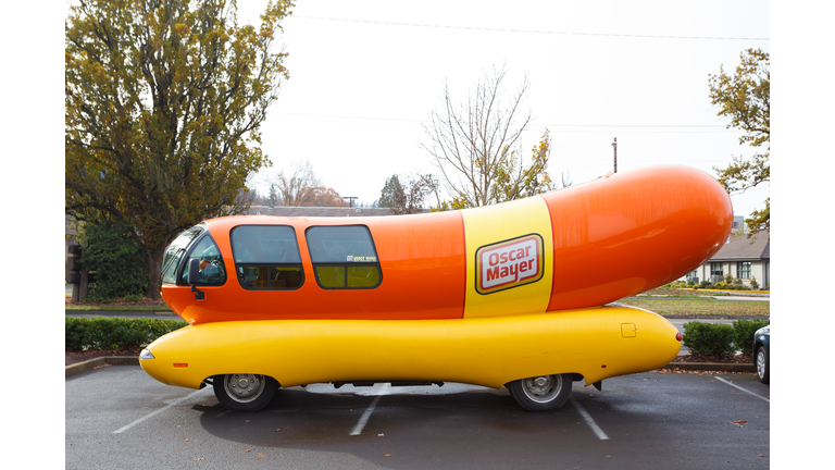 Oscar Mayer Wienermobile at University of Oregon