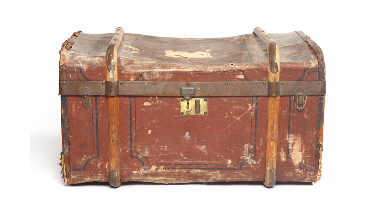isolated old trunk XXXL