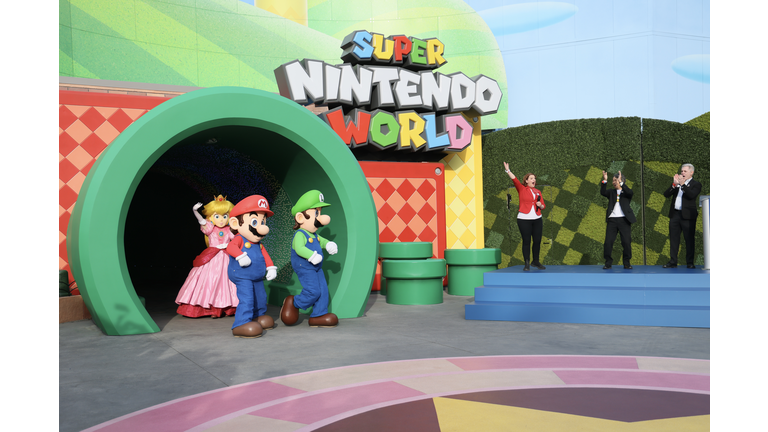 Universal Studios Hollywood Commemorates Arrival Of "SUPER NINTENDO WORLD" With Red Carpet And Welcome Celebration