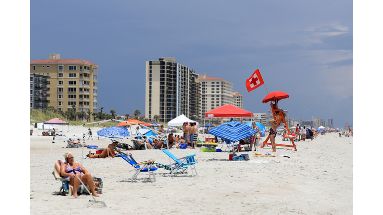 Fourth Of July Weekend In Florida Sees Some Beaches Open, Some Closed, As Coronavirus Cases Spike