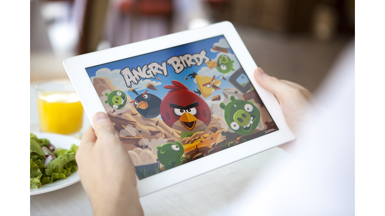 Angry Birds app on iPad