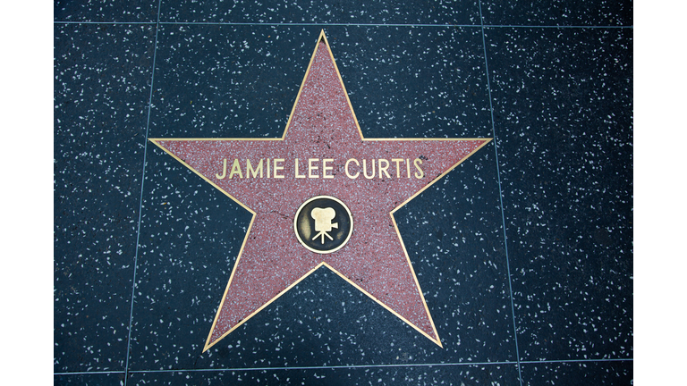 Hollywood Walk Of Fame Star Jamie Lee Curtis