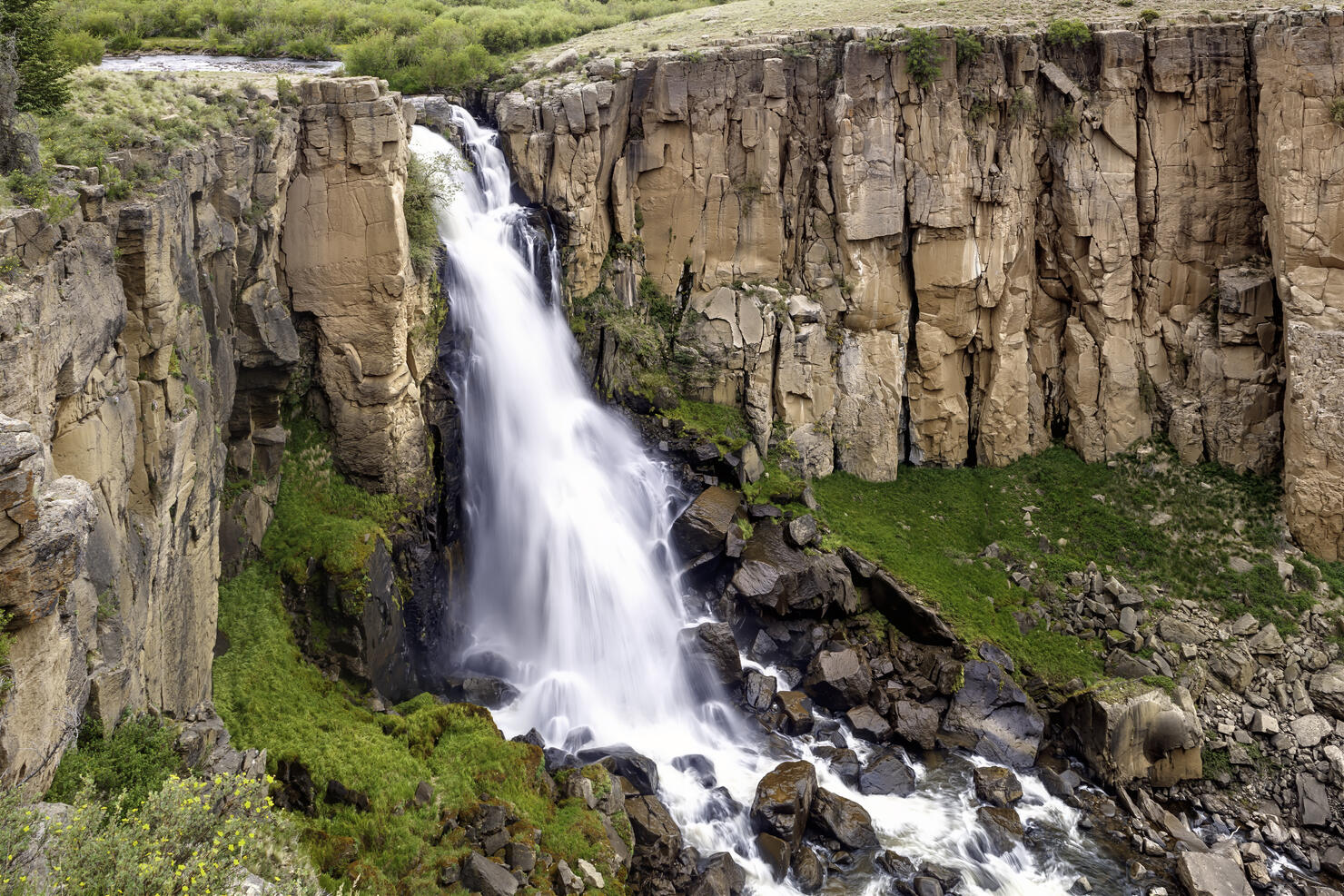 North Clear Creek falls