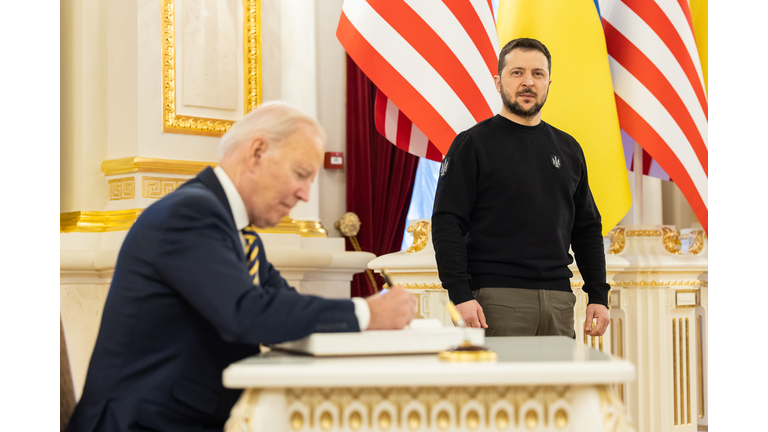 US President Biden Visits Kyiv