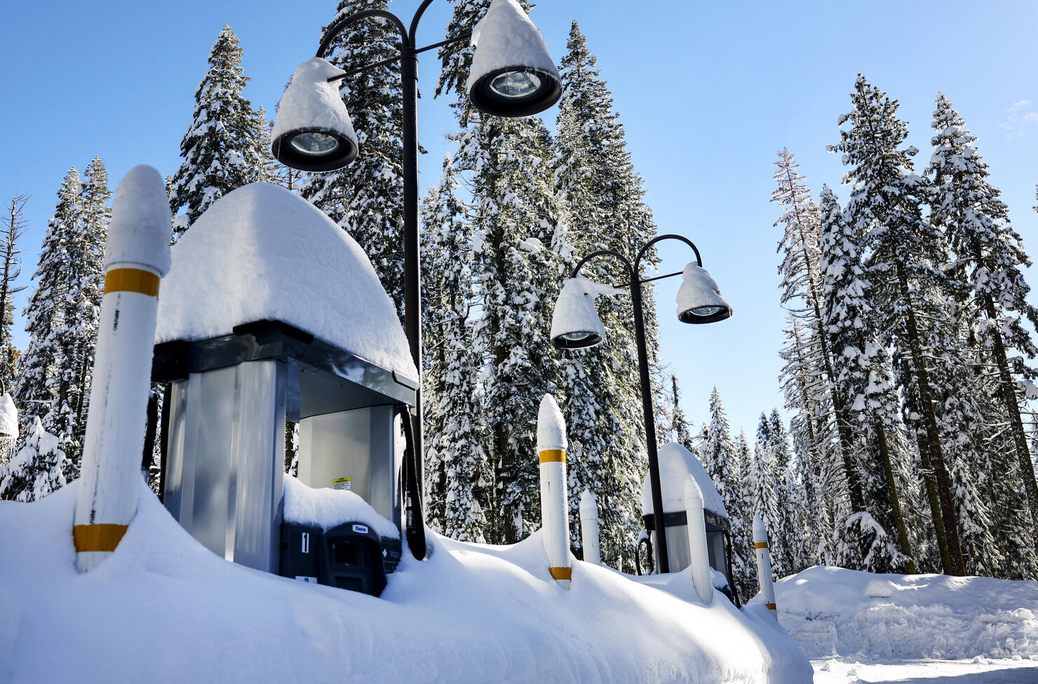 California's Snowpack At Nearly 250% Above Average After Repeated Storms