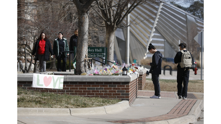 Michigan State University Students Return To Class For First Time Since Mass Shooting