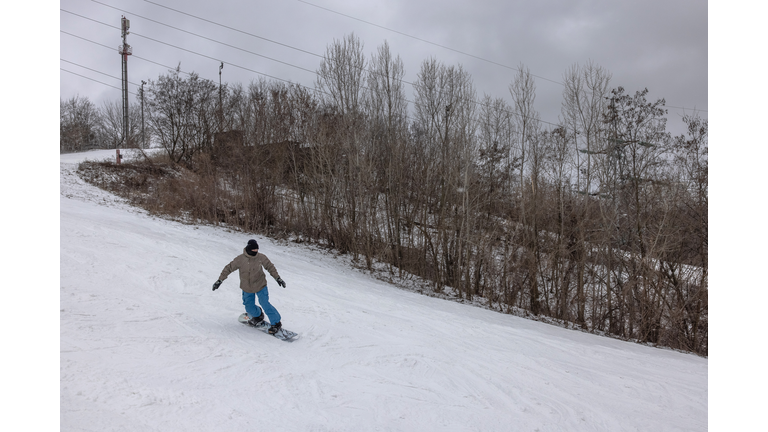 Kyiv's Ski Slopes Offer The White Stuff In A Winter Marked By Blackouts
