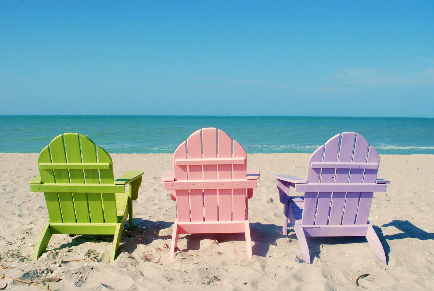 Colors of captiva beach