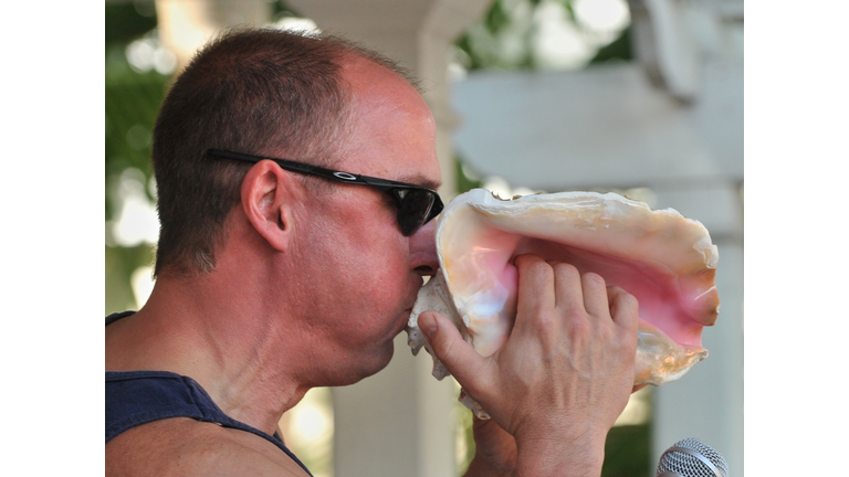  47th Annual Conch Shell Blowing Contest In Key West