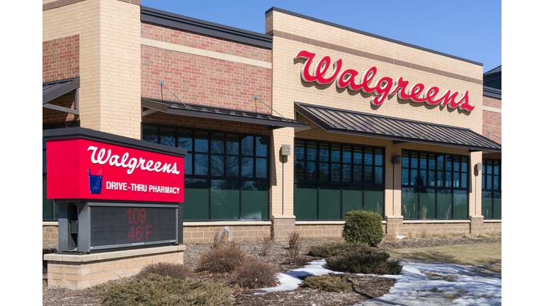 Walgreens Store Exterior and Sign