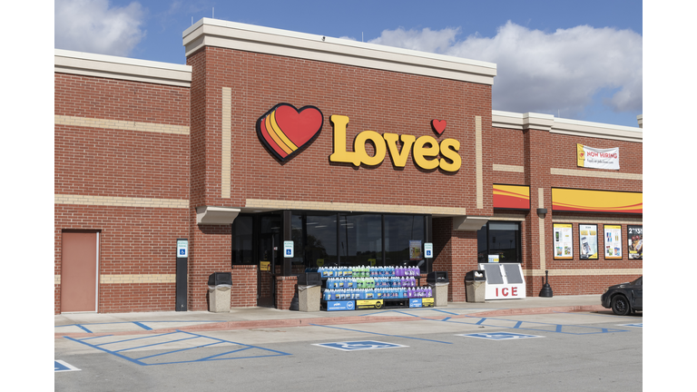 Love's Travel Stop gas station and convenience store.