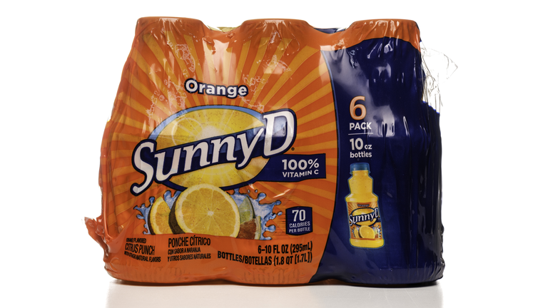 SunnyD Orange citrus punch 6 pack