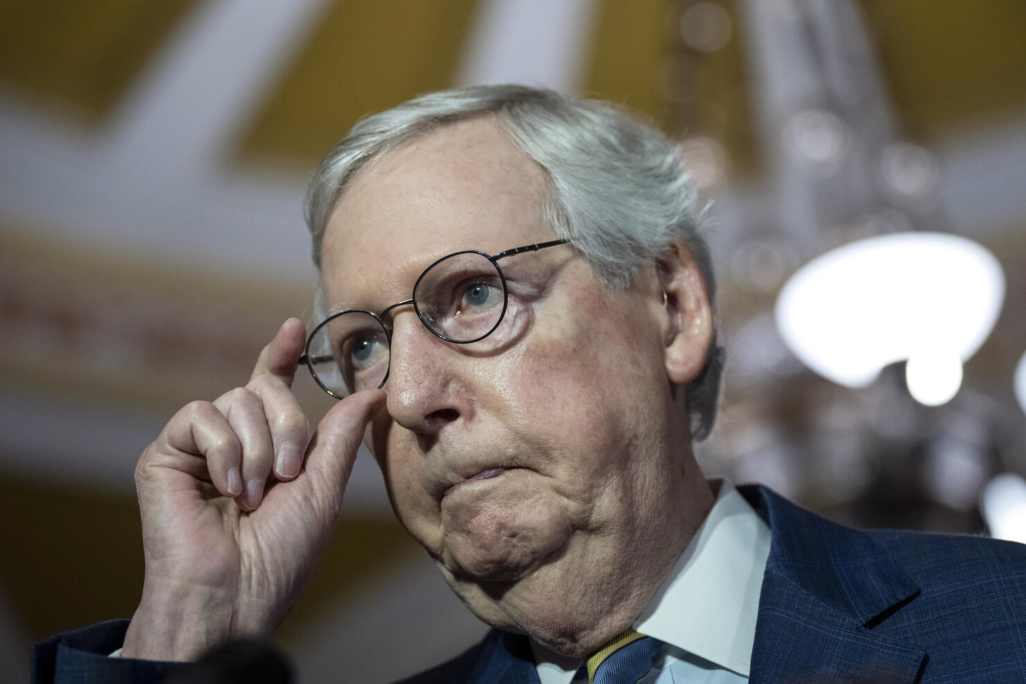 Senators Meet For Their Policy Luncheons On Capitol Hill