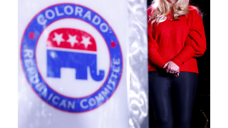 Colorado Senate Candidate Joe O'Dea Attends Election Night Watch Party