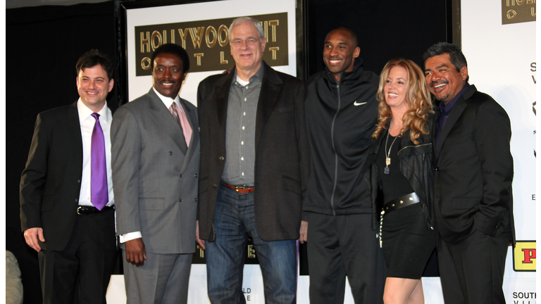 Kobe Bryant Hand And Footprint Ceremony At Grauman's Chinese Theater