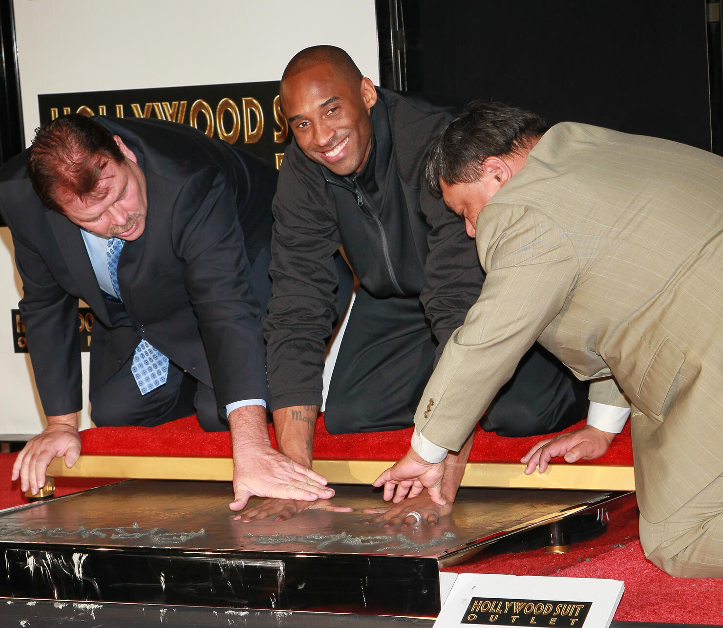 Kobe Bryant Hand And Footprint Ceremony At Grauman's Chinese Theater