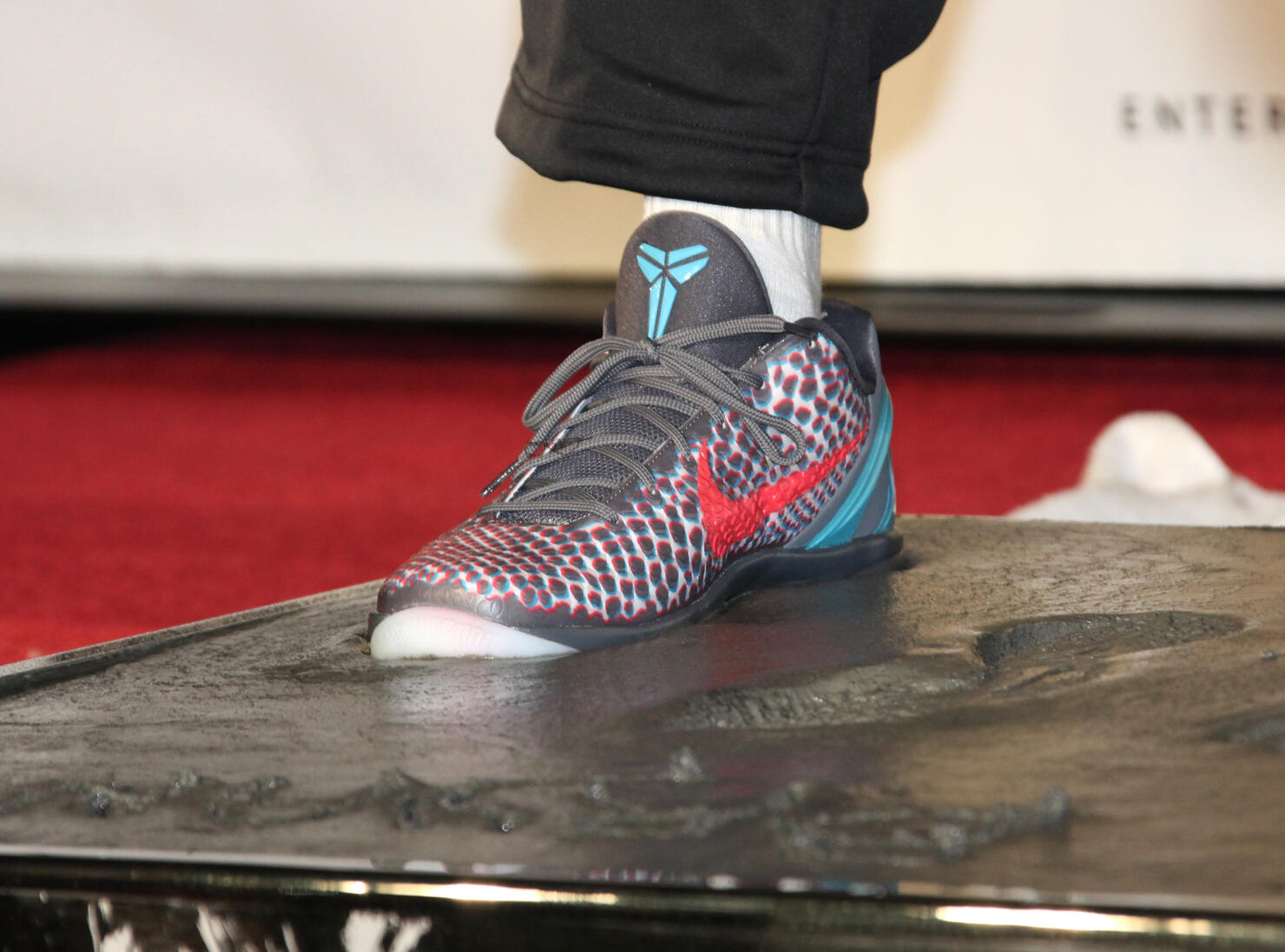 Kobe Bryant Hand And Footprint Ceremony At Grauman's Chinese Theater