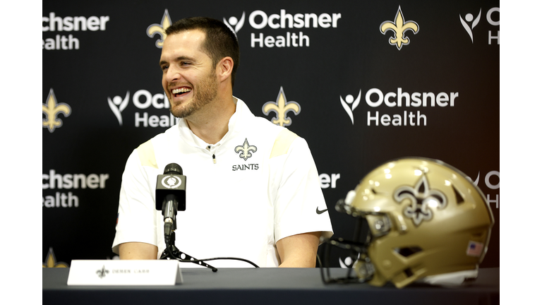 New Orleans Saints Introduce Quarterback Derek Carr