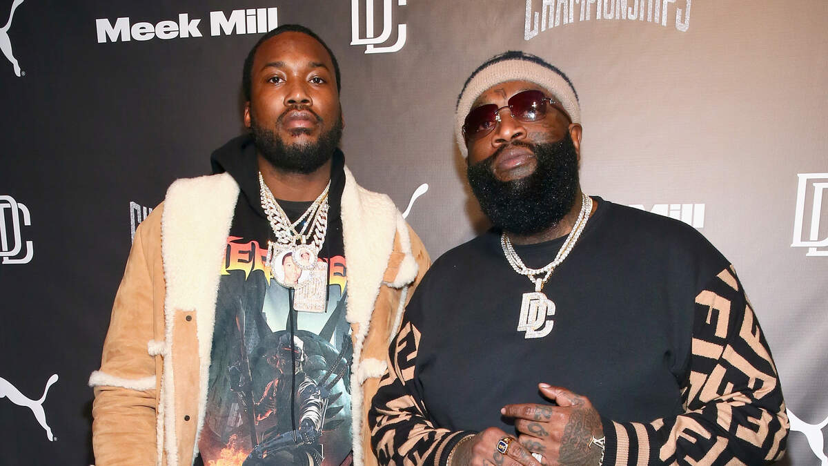 Meek Mill and Rick Ross Back In The Studio Together | JAM'N 94.5 ...