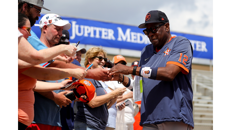 The Astros and Rangers are continuing their Spring Training action. 