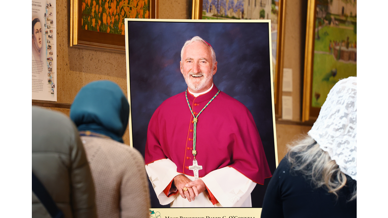 Public Viewing Held Ahead Of Funeral For Slain L.A. Bishop David O'Connell