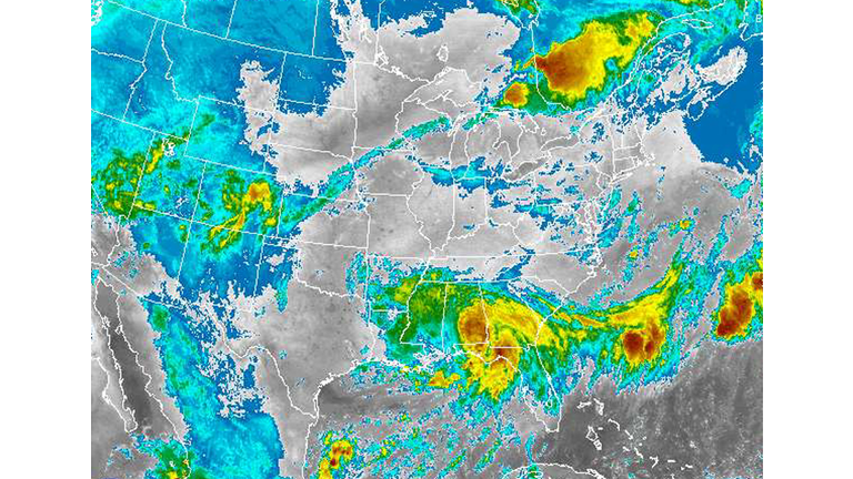 Tropical Storm Barry Hits Gulf Coast