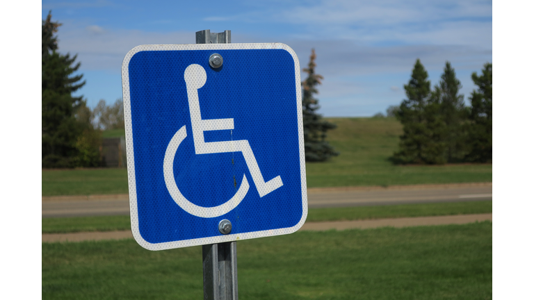 Disabled Parking Space Sign