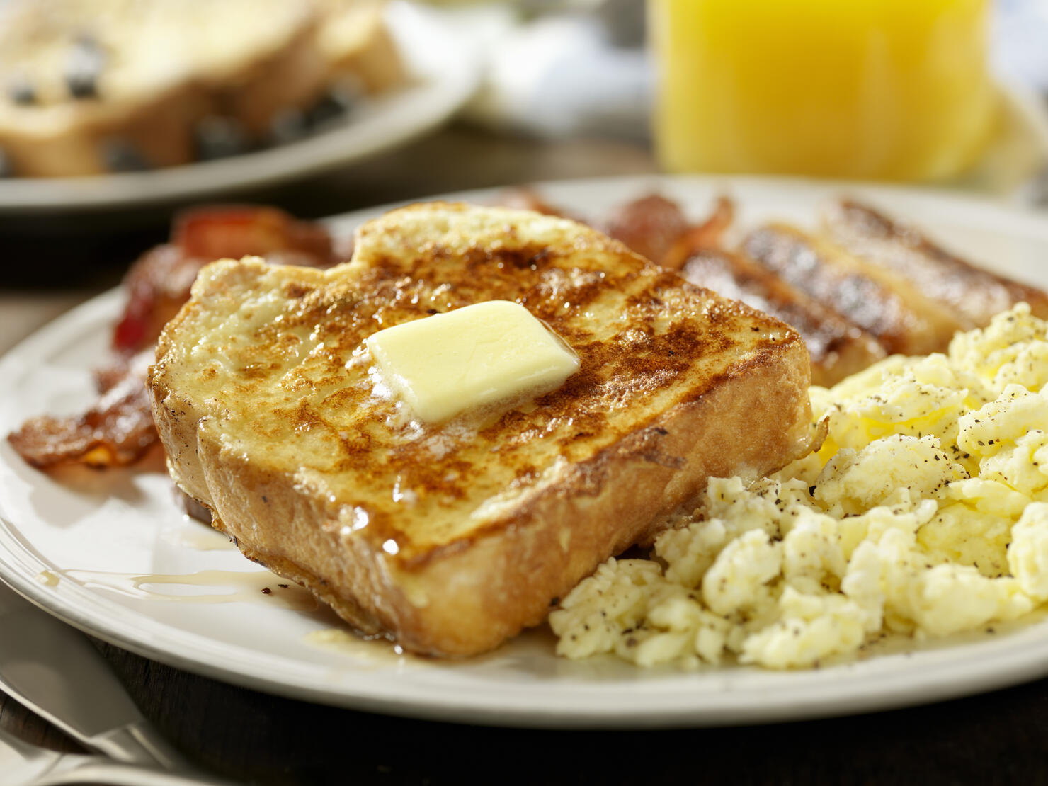 French Toast with Maple Syrup