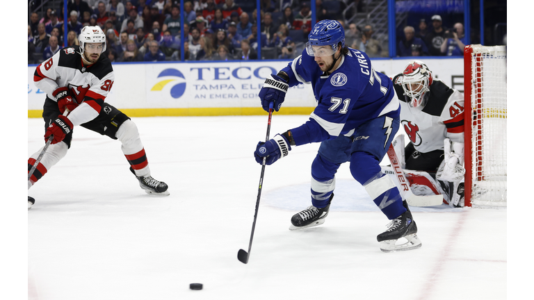 New Jersey Devils v Tampa Bay Lightning