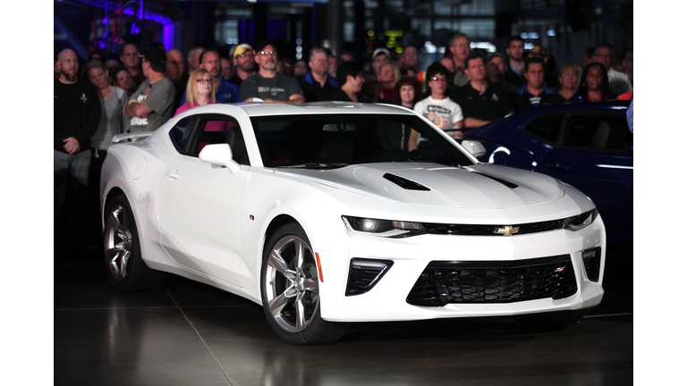 2016 Camaro Rolls Off Production Line At Lansing GM Assembly Plant