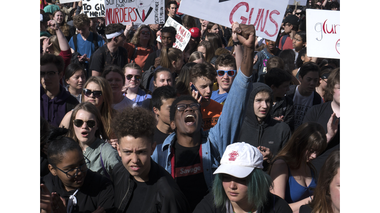 Across U.S., Students Walk Out Of Schools To Address School Safety And Gun Violence