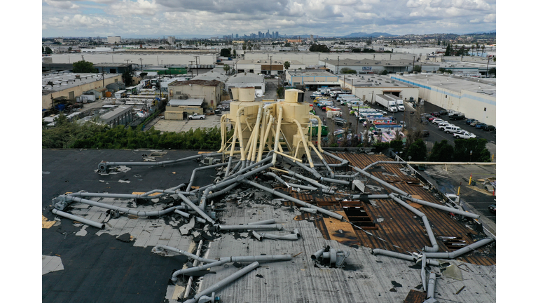 US-WEATHER-CALIFORNIA-TORNADO