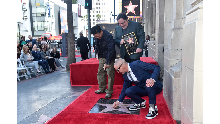 Jon Favreau's Hollywood Walk Of Fame Ceremony