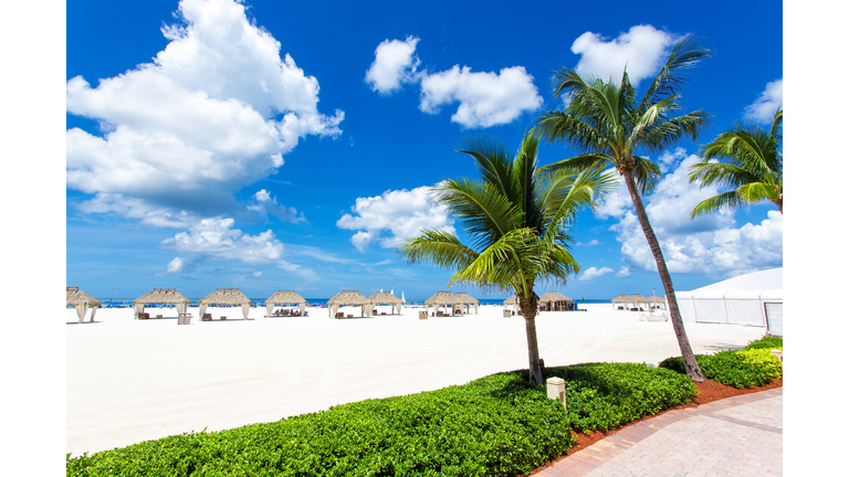 Gulf of Mexico beach. Marco Island beach in Florida