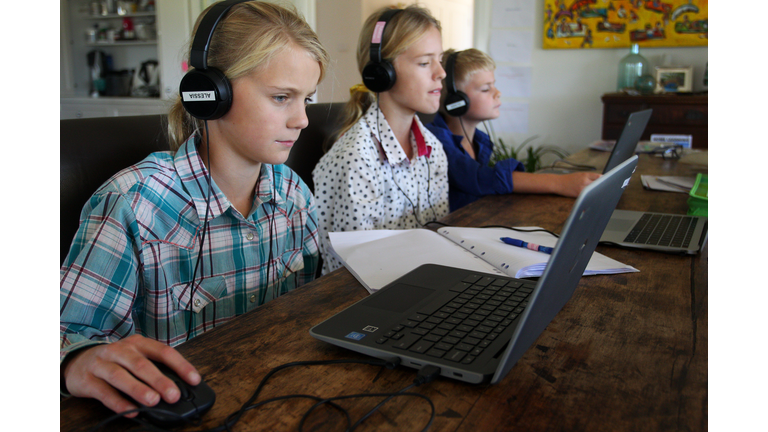 Rural Parents Struggle With Internet Infrastructure As They Home School Children During Coronavirus Lockdown