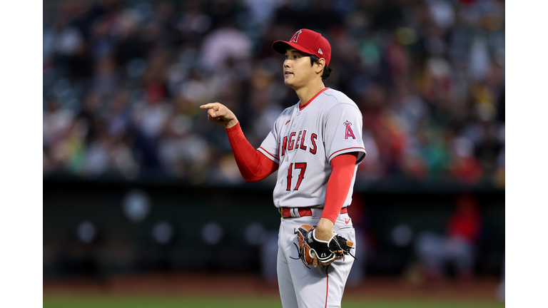 Los Angeles Angels v Oakland Athletics