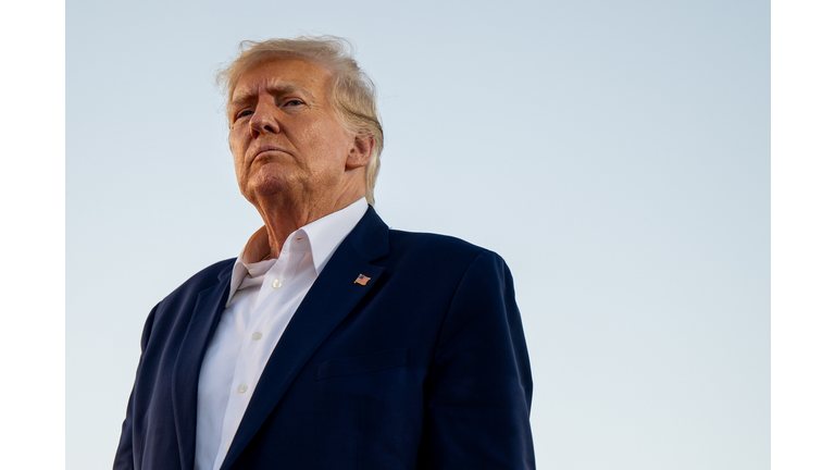 Donald Trump Holds First Rally Of 2024 Presidential Campaign