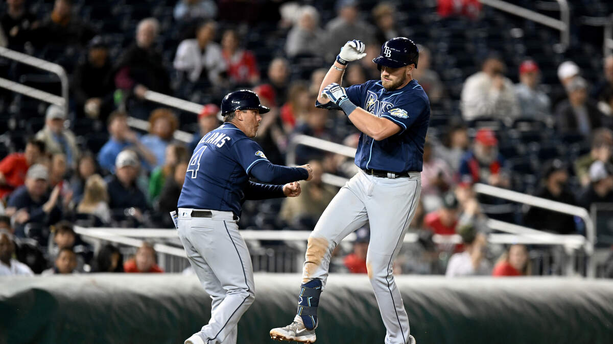 Rays lose second straight in D.C. to Nationals 5-3