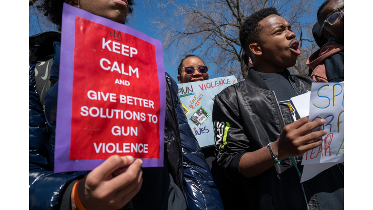 Brooklyn Students Hold Rally Against Gun Violence