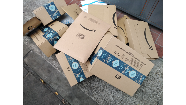 Amazon cardboard boxes