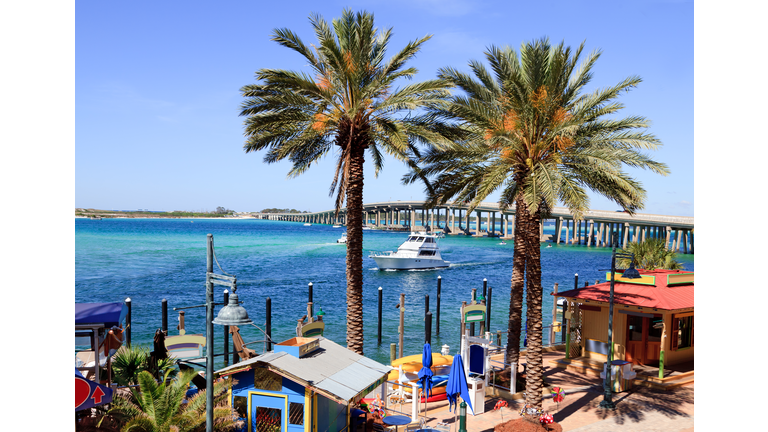 Coastal waters around Destin Florida