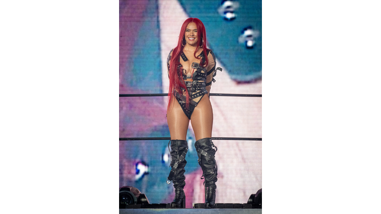 Karol G Performs At Crypto.com Arena